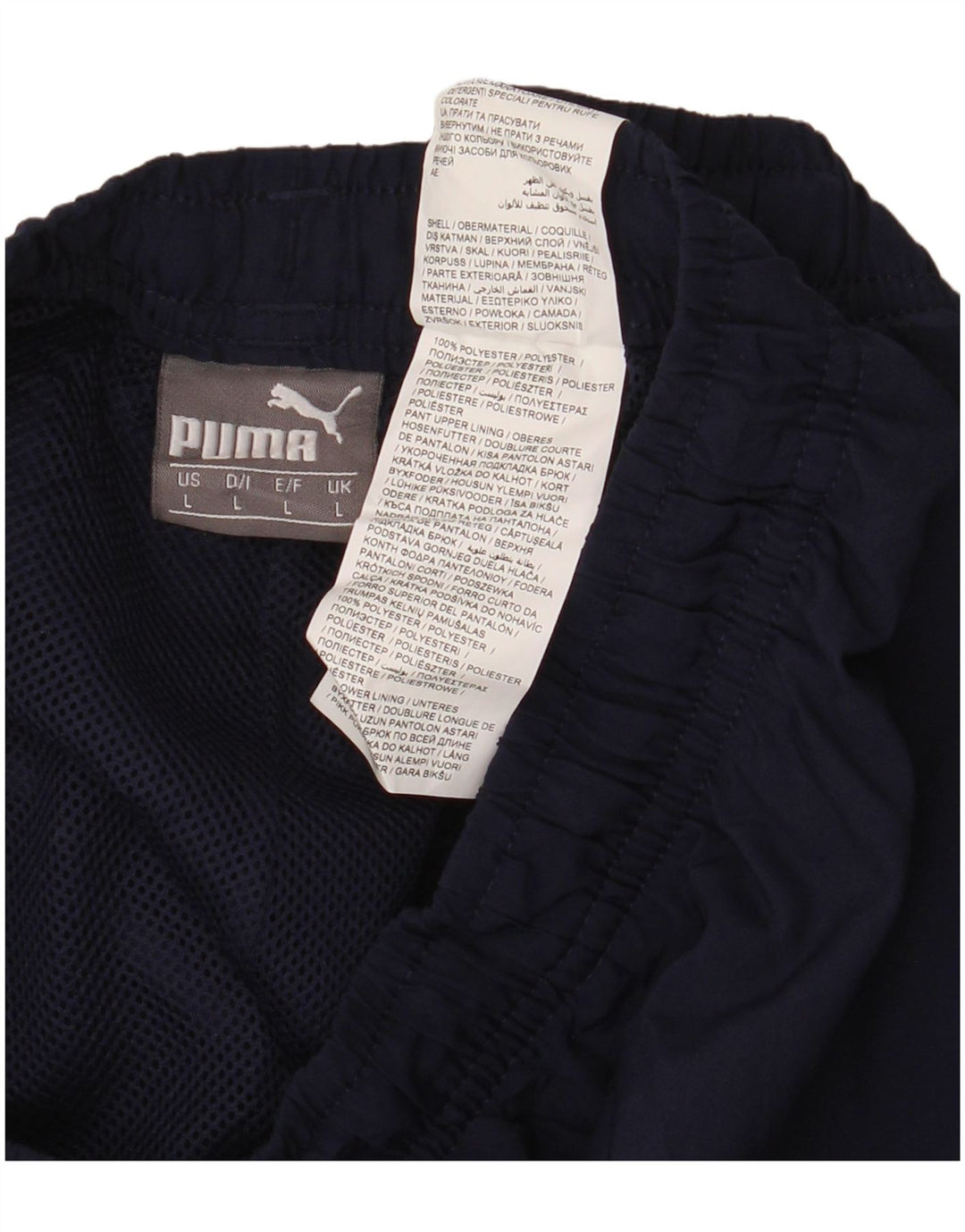 PUMA Pantalon de survêtement pour homme Large Bleu marine Polyester