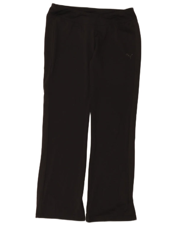 Puma Pantalon de survêtement pour femme UK 16 Large Noir Polyester