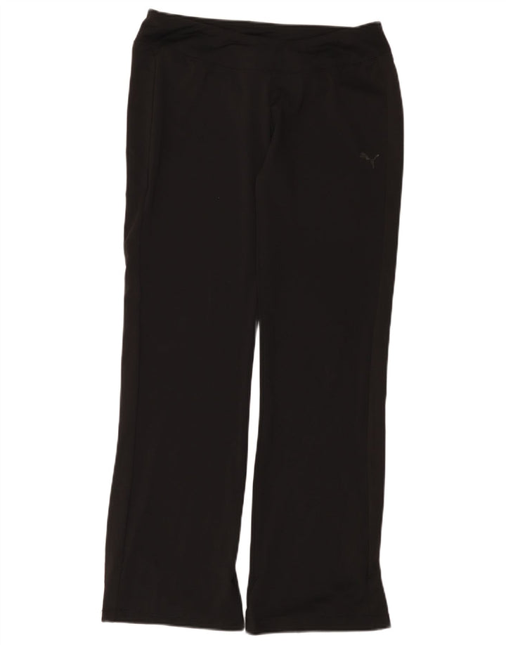 Puma Pantalon de survêtement pour femme UK 16 Large Noir Polyester