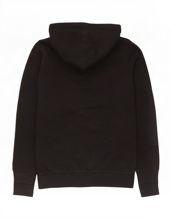 Superdry Pull à capuche zippé XS en coton noir pour homme