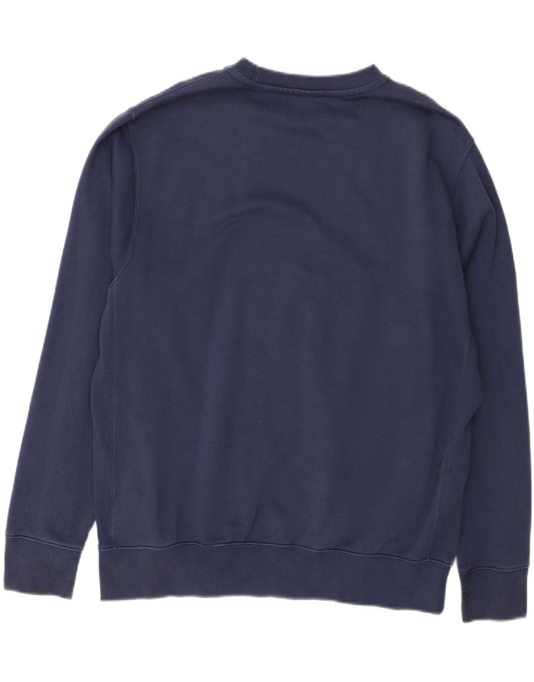 Nike Sweat-shirt pour homme en coton bleu marine Taille L