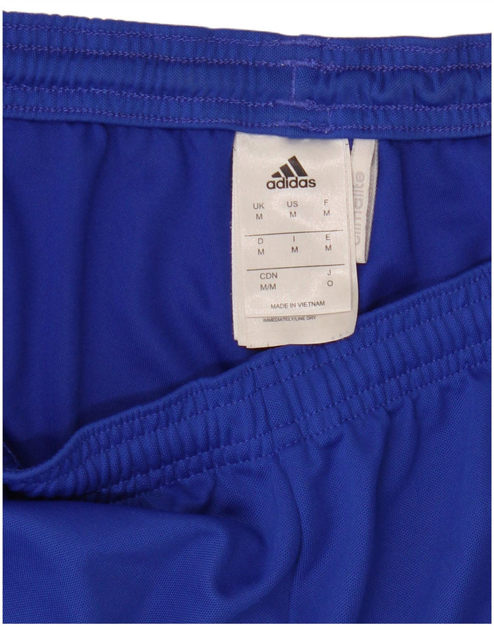 Adidas Short de Sport Climalite Homme Bleu Moyen Polyester