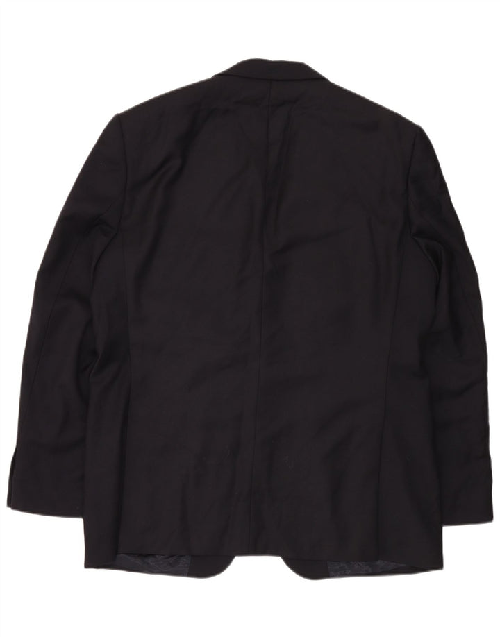 Barbour Mens 2 Bouton Blazer Veste Taille 54 Grand Bleu Marine Classique