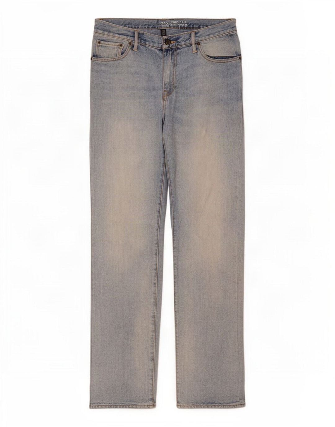 Gap Jean droit homme W34 L34 bleu coton