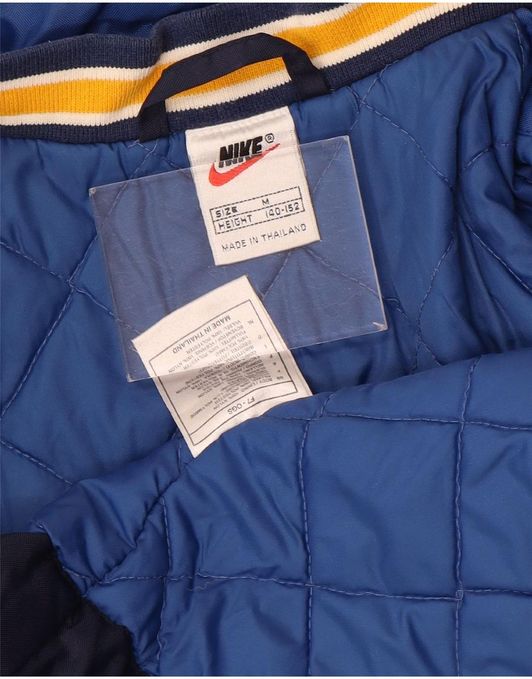 Veste matelassée Nike garçon graphique 10-11 ans nylon bleu marine moyen