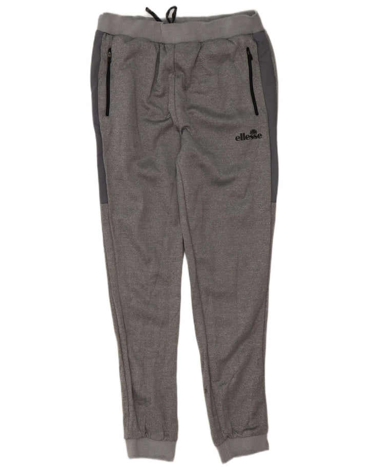 Ellesse Pantalon De Survêtement Homme Pantalon De Jogging Large Gris Moucheté Polyester
