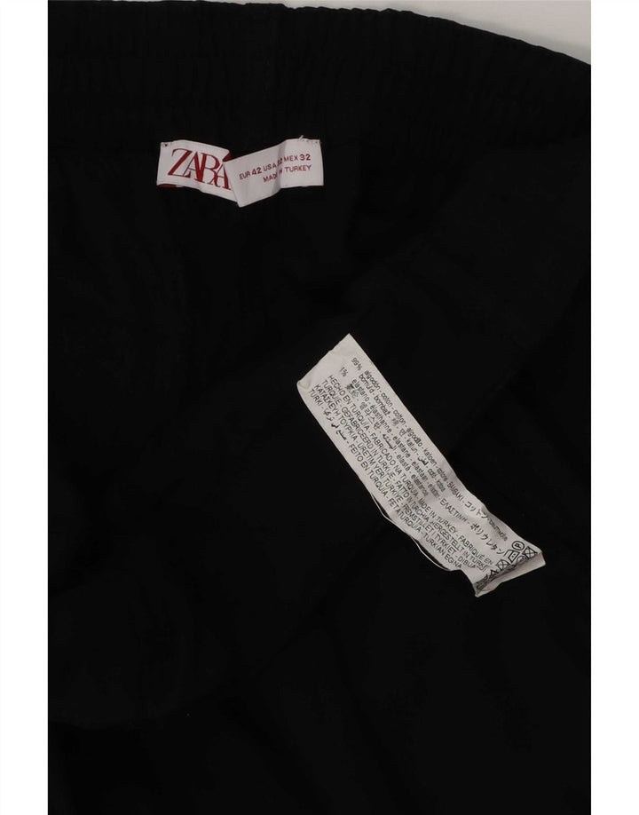Zara Short Cargo Homme EU 42 Large W32 Coton Noir