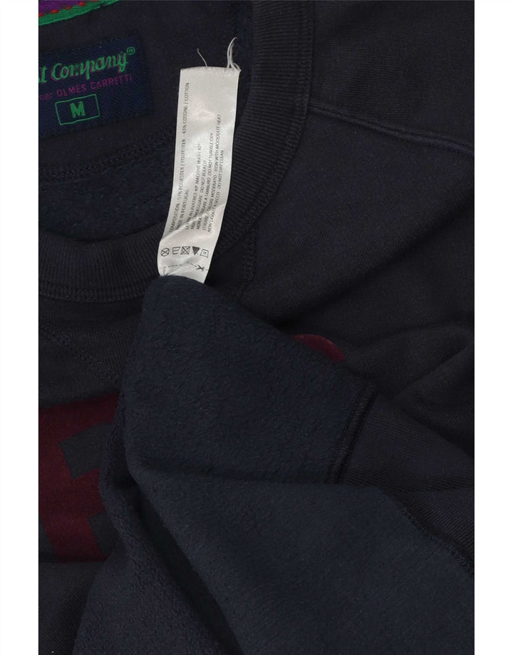 Best Company Sweat-Shirt Graphique Homme Bleu Marine Moyen Polyester