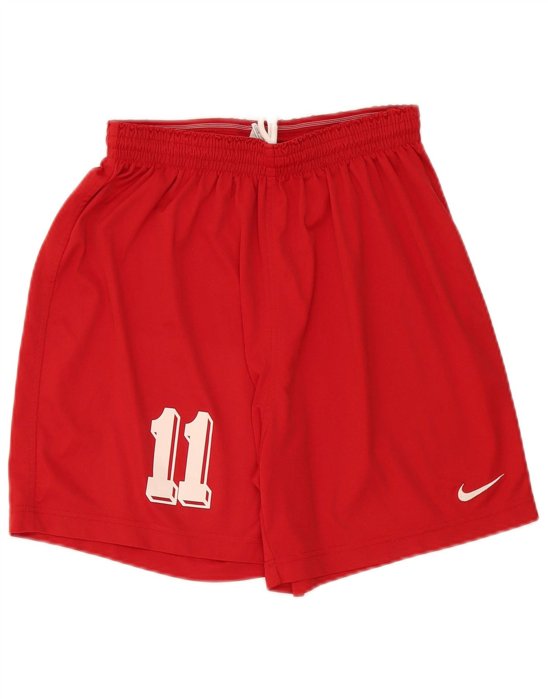 Nike Short de sport graphique pour homme UK 34/36 Large Rouge Polyester