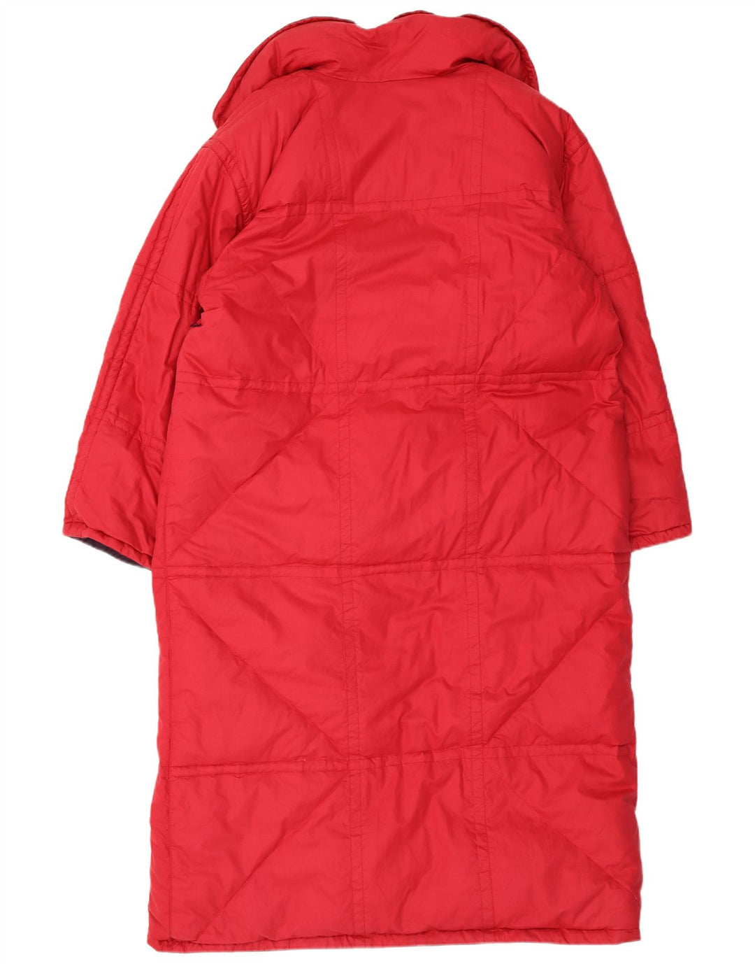 HEAD Manteau matelassé réversible surdimensionné pour femme IT 48 XL Coton rouge