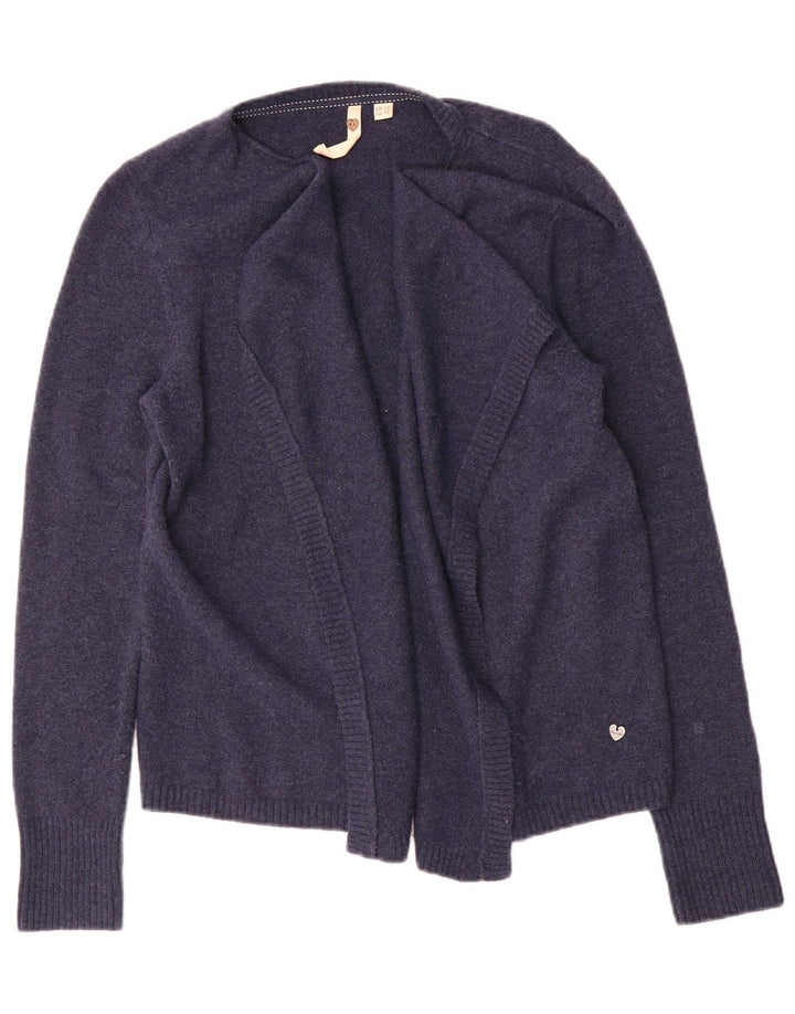 Pull Cardigan Ouvert White Stuff Femme UK 12 Medium Bleu Marine Nylon