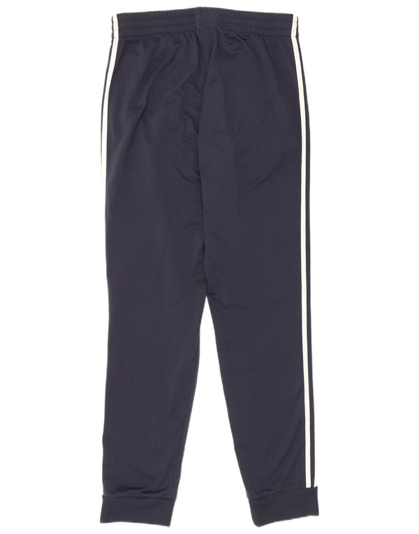 Adidas Pantalon de survêtement pour homme UK 40/42 Bleu marine moyen Polyester