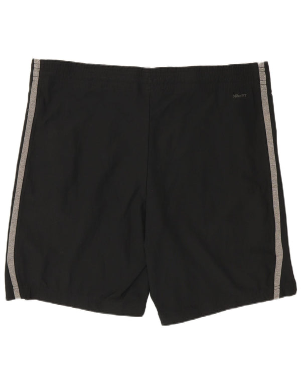 Nike Short de sport pour homme 2XL Noir Polyester