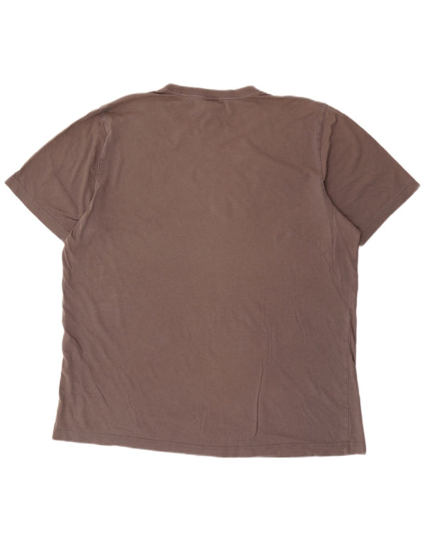 Adidas Mens Graphic T-Shirt Top XL Gris Coton