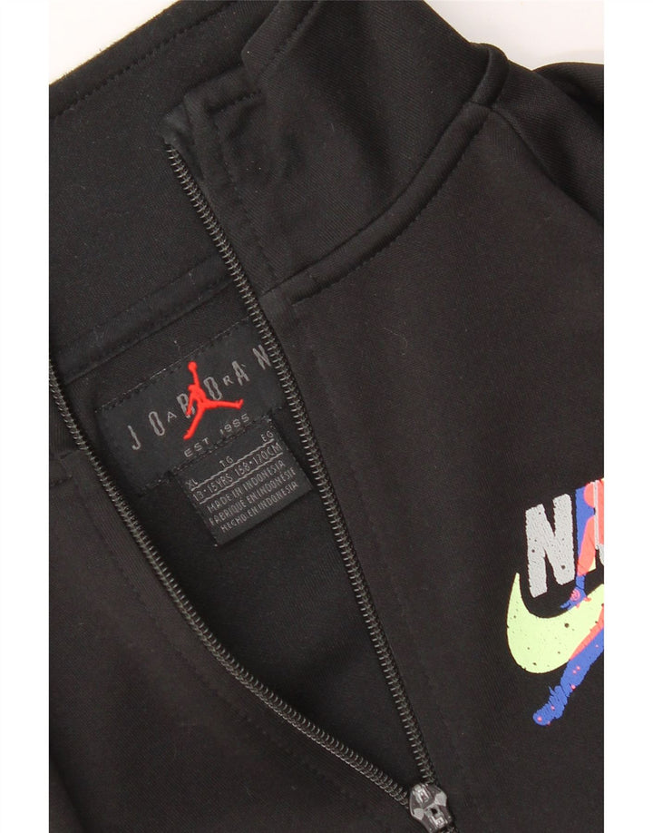 Jordan Veste de survêtement graphique pour garçon 13-14 ans XL Noir