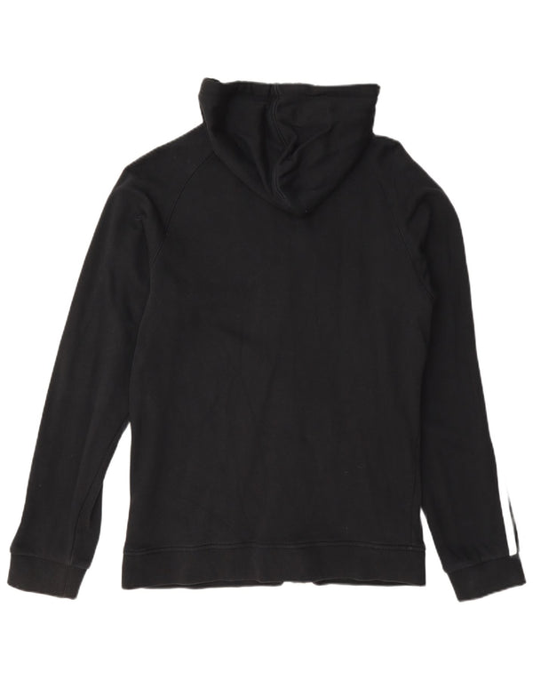 Adidas Pull à capuche zippé pour homme Petit coton noir