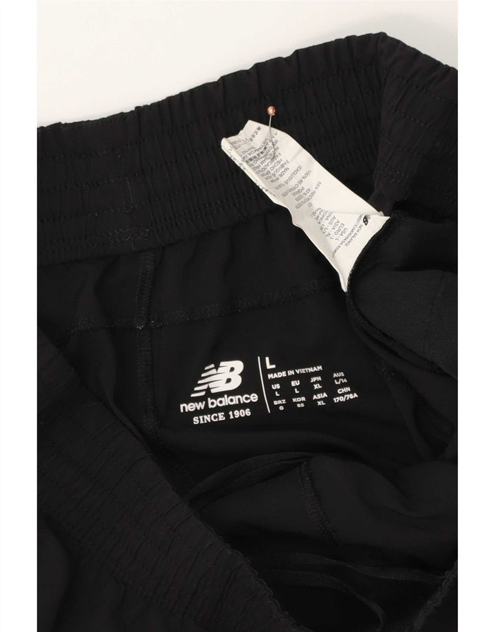 New Balance Short de sport pour hommes Large Noir Polyester