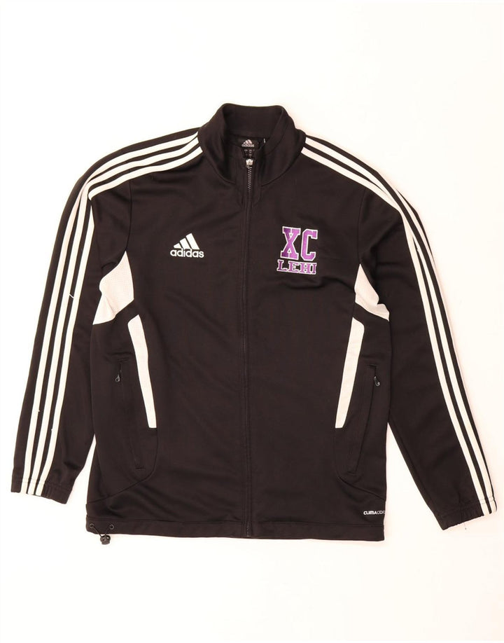 Adidas Hommes Climacool Survêtement Top Veste UK 36/38 Petit Noir Colourblock