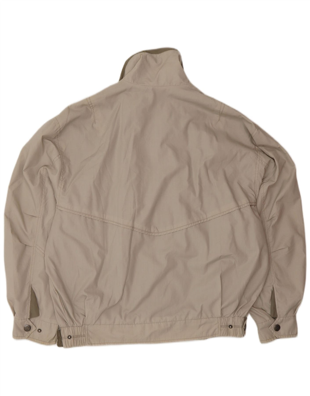 Veste Bomber Homme Vintage IT 50 Grand Polyester Beige