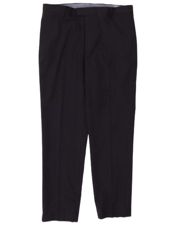 Marks & Spencer Pantalon de costume slim sur mesure pour homme W36 L31 Bleu marine