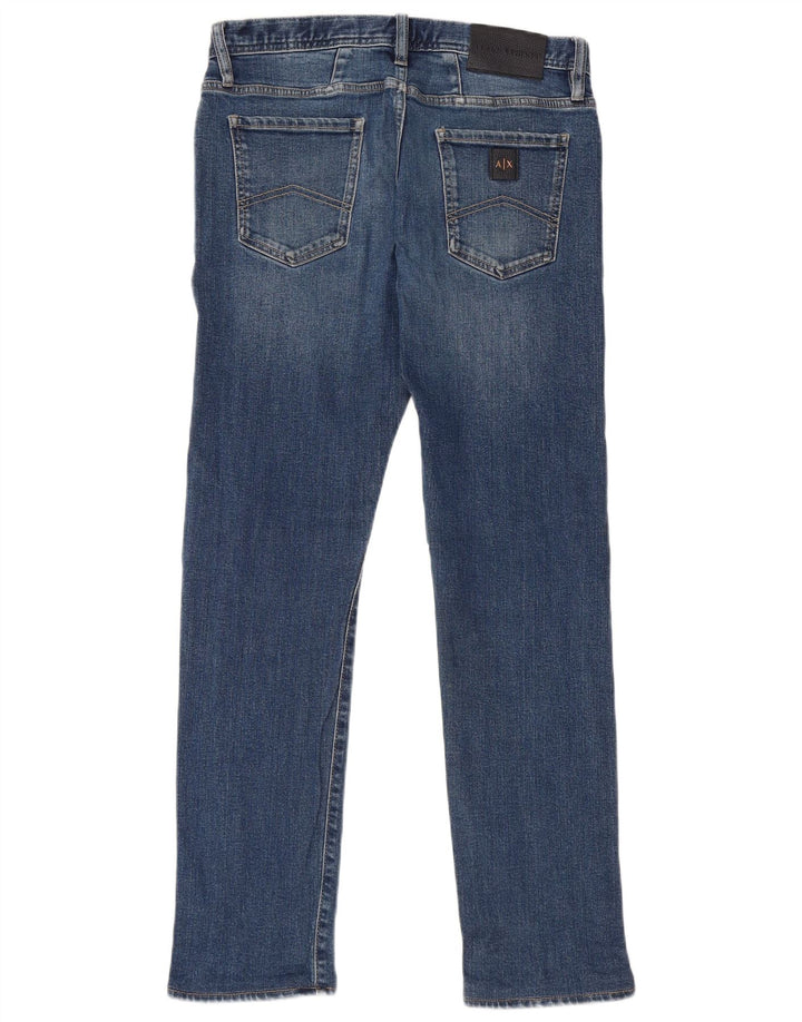 Armani Femme Jean Slim W30 L30 Bleu Coton