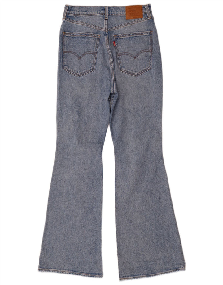 Levi's Jean Évasé Taille Haute Effet Déchiré W29 L32 Femme Bleu Coton
