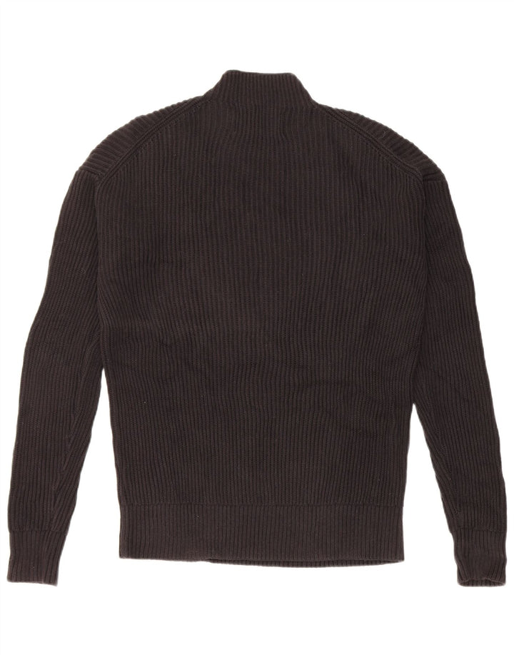 Calvin Klein Jeans Pull à col roulé pour homme Noir Taille L