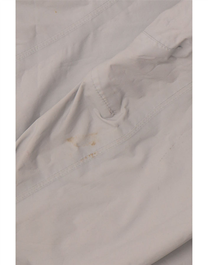 COLUMBIA Veste coupe-vent à capuche pour femme UK 14 Bleu moyen Nylon Sports