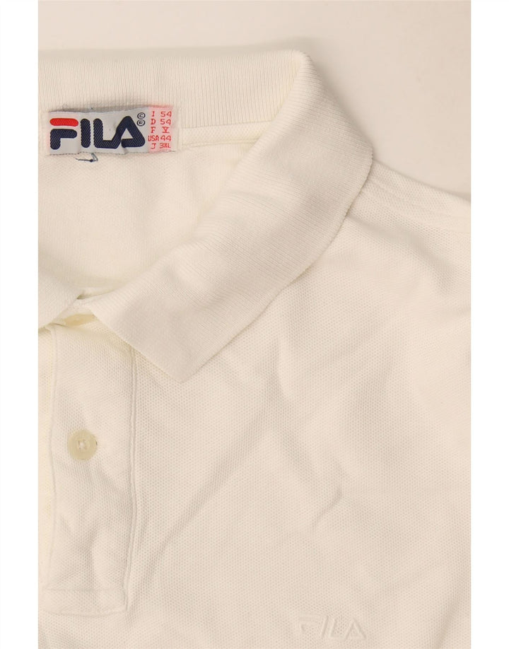 Fila Polo Homme IT 54 XL Blanc