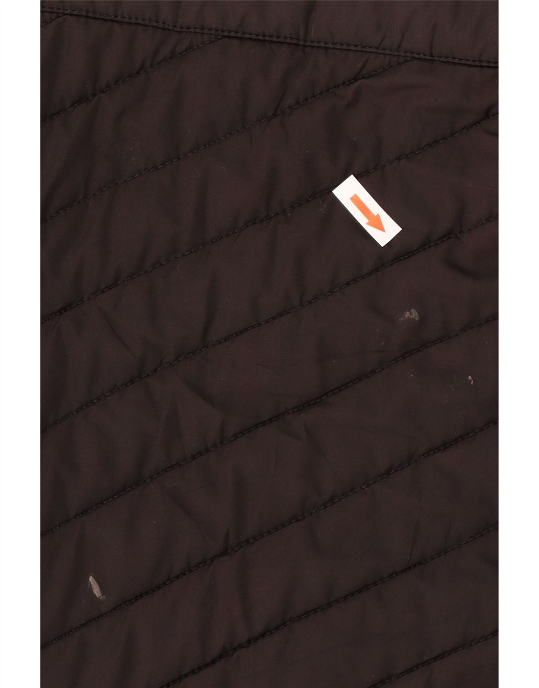 Diadora Veste matelassée à capuche pour hommes UK 42 XL Noir Polyester