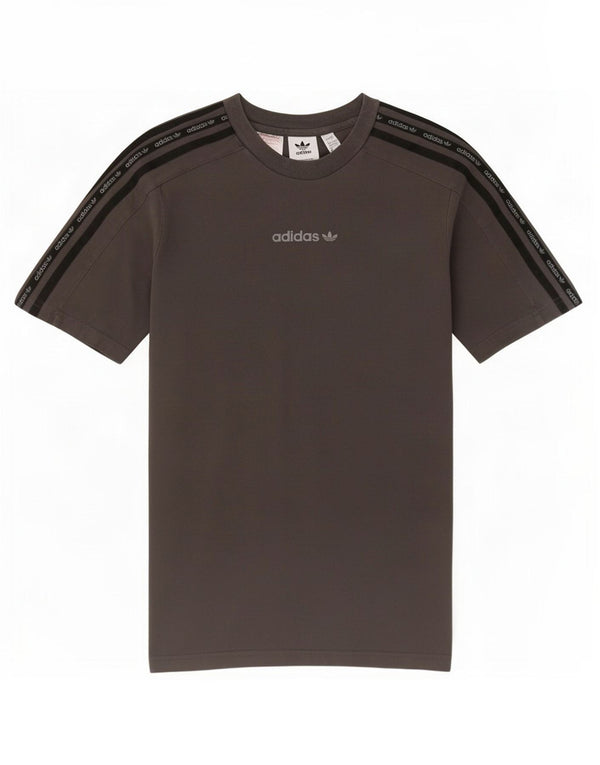 Adidas T-Shirt Graphique Garçon 13-14 ans Gris Coton