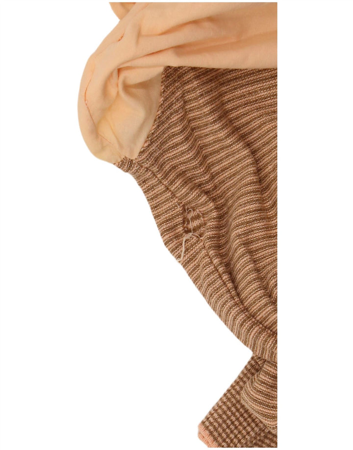 Donny & Max Polo Homme XL Coton Rayé Marron