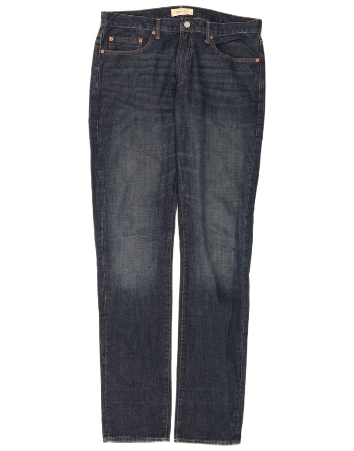 Gap Jean Slim Homme W34 L30 Bleu Coton