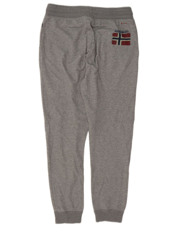 Napapijri Pantalon De Survêtement Geographic Homme Joggers Large Gris Moucheté