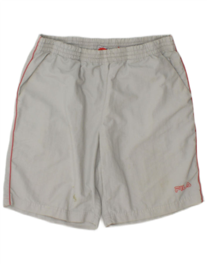 Fila Short de Sport IT 50 Homme Bleu Moyen Polyamide