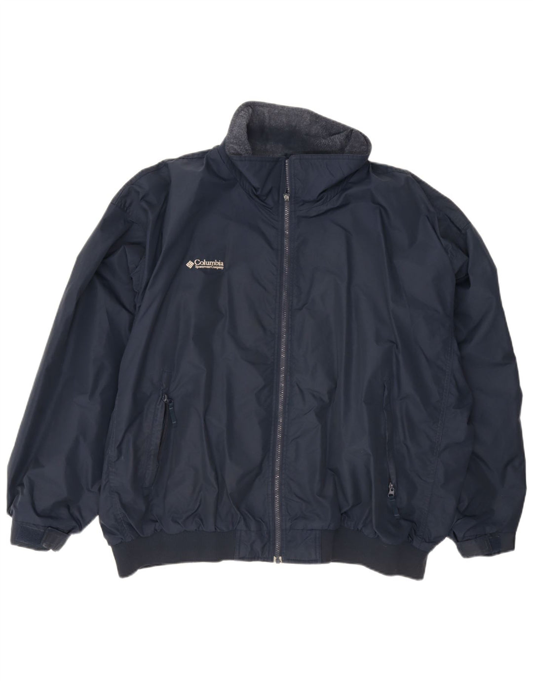 Columbia Veste coupe-vent pour homme UK 44 2XL Bleu marine