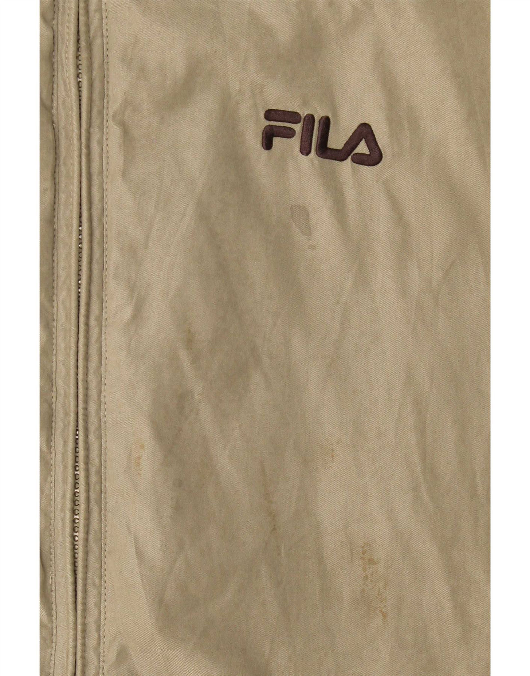 Fila Veste de pluie pour homme UK 40 Large Gris Polyester