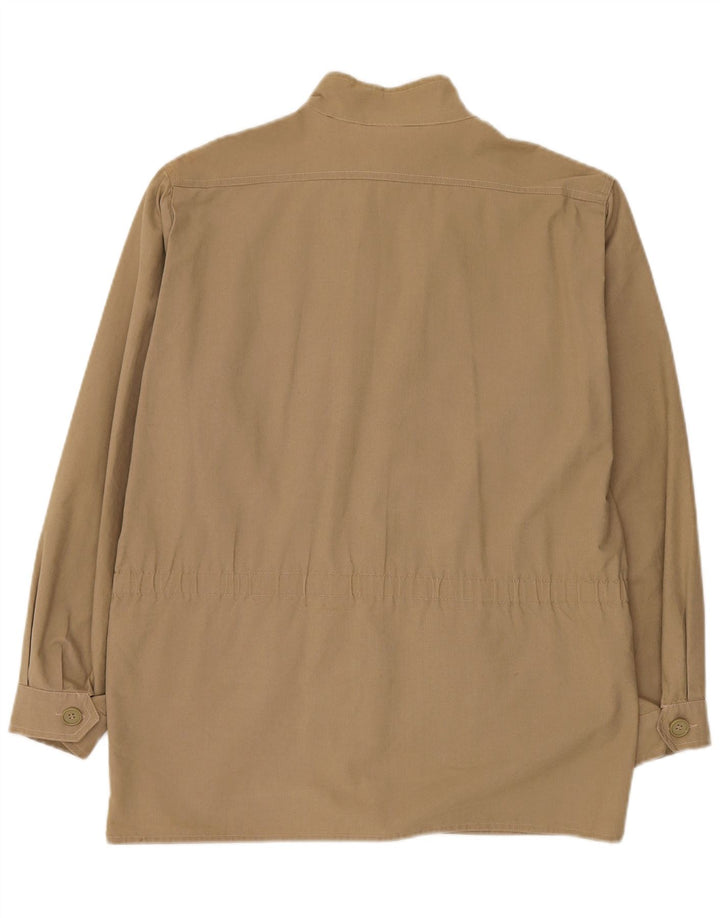 veste utilitaire homme vintage EU 48 coton kaki moyen