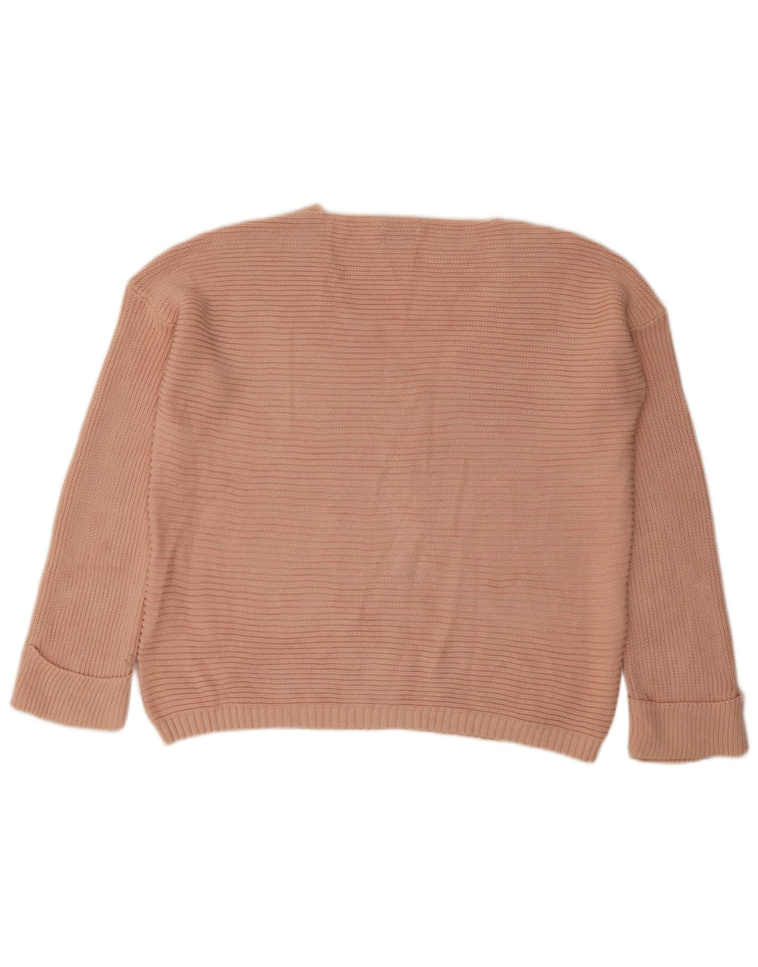 Massimo Dutti Pull col V pour femme UK 16 Large Rose