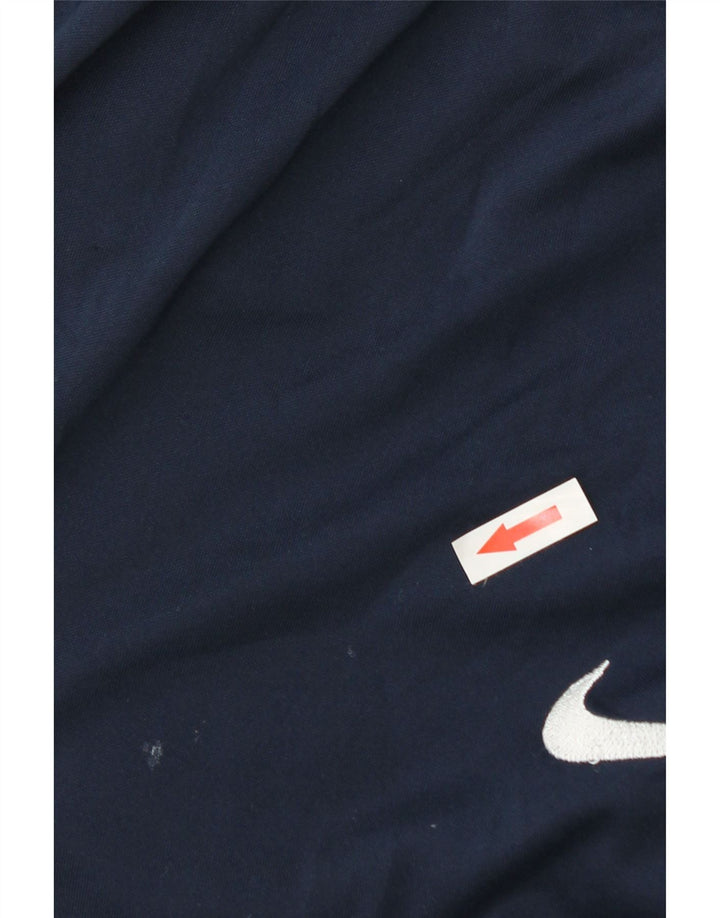 Nike Pantalon de survêtement Dri Fit pour homme XL Bleu marine Polyester
