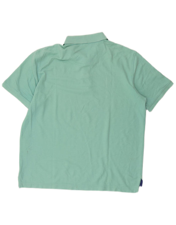 Izod Polo Homme Grand Coton Turquoise