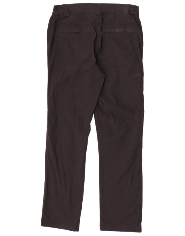 Mountain Warehouse Pantalon cargo droit pour femme UK 10 Small W28 L29 Noir