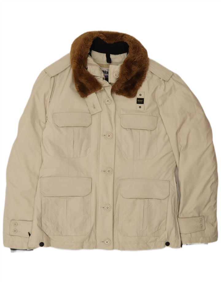 Blauer Veste matelassée militaire pour femme UK 18 XL Nylon beige