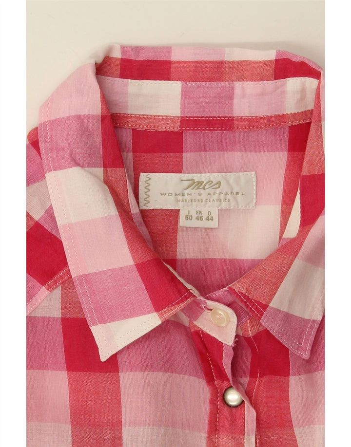MARLBORO CLASSICS Chemise Femme IT 50 XL Carreaux Rose