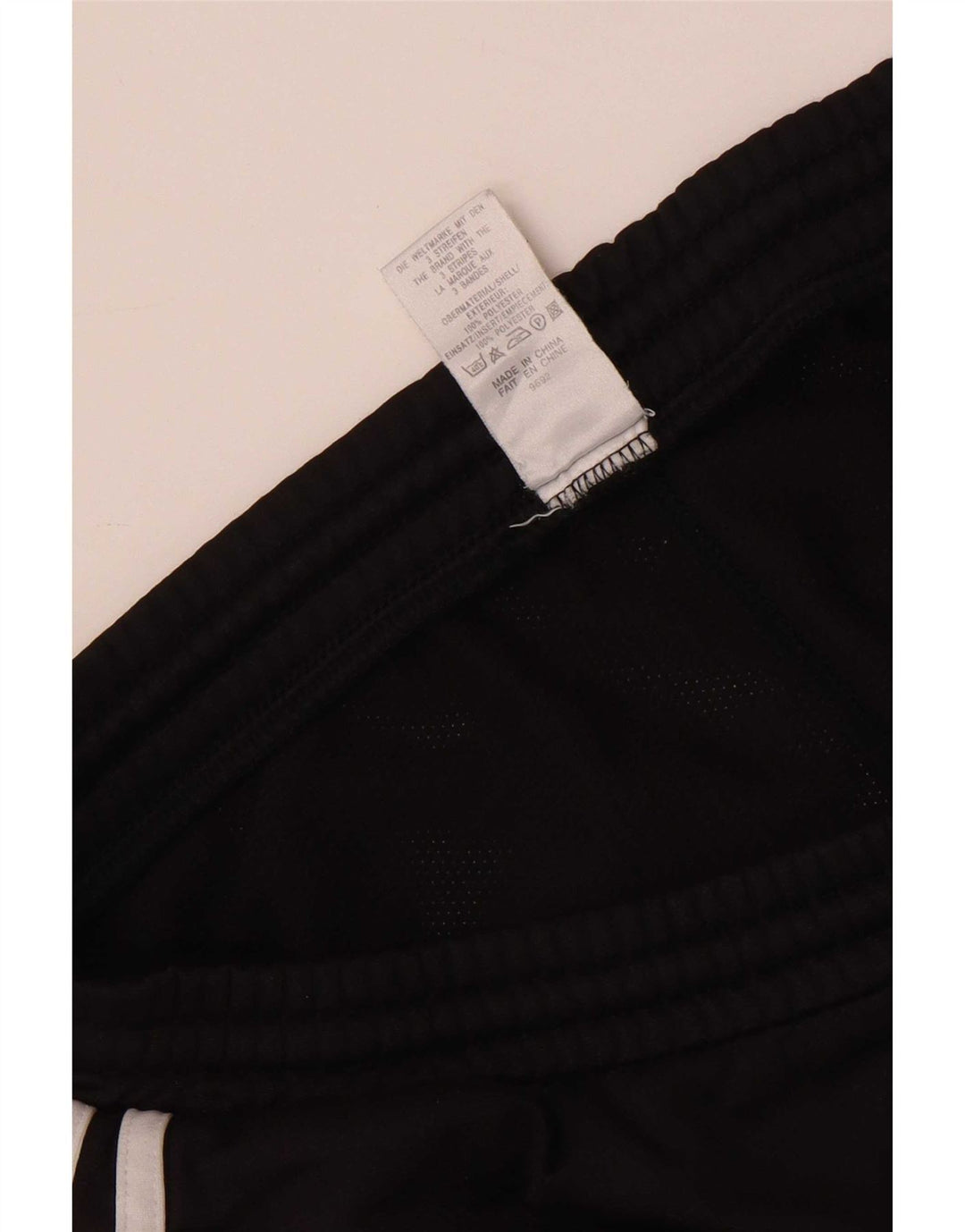 Adidas Short de sport pour homme en polyester noir moyen