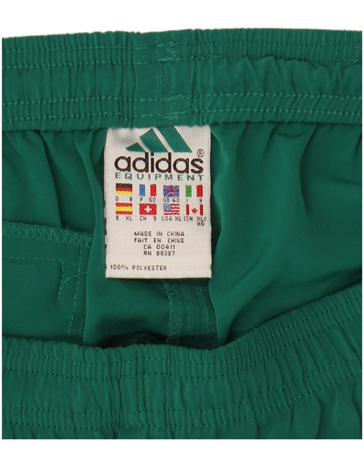 Adidas Short de sport pour homme UK 40 Vert moyen Polyester
