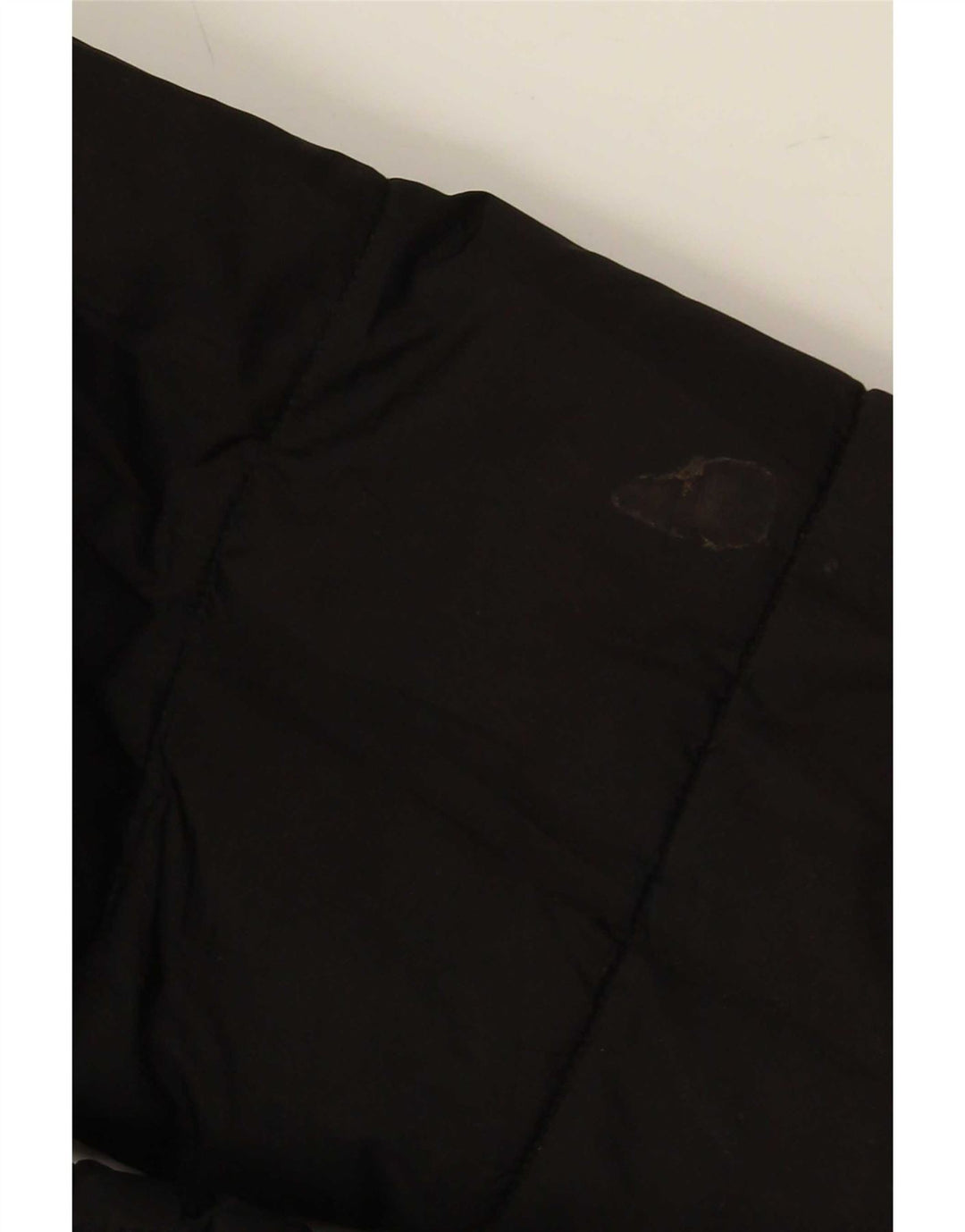 Superdry Veste matelassée à capuche pour femme UK 14 Large Noir Polyester