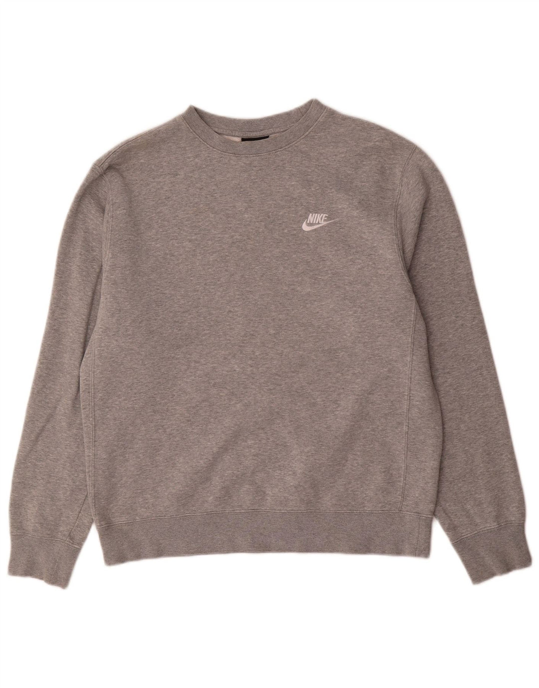 Nike Sweat-shirt en coton moucheté gris moyen pour homme