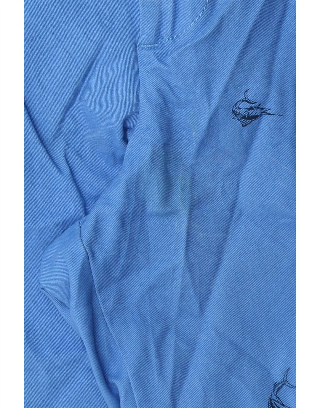 IZOD Short Chino Homme Salt Water W34 Grand Bleu Tacheté Coton