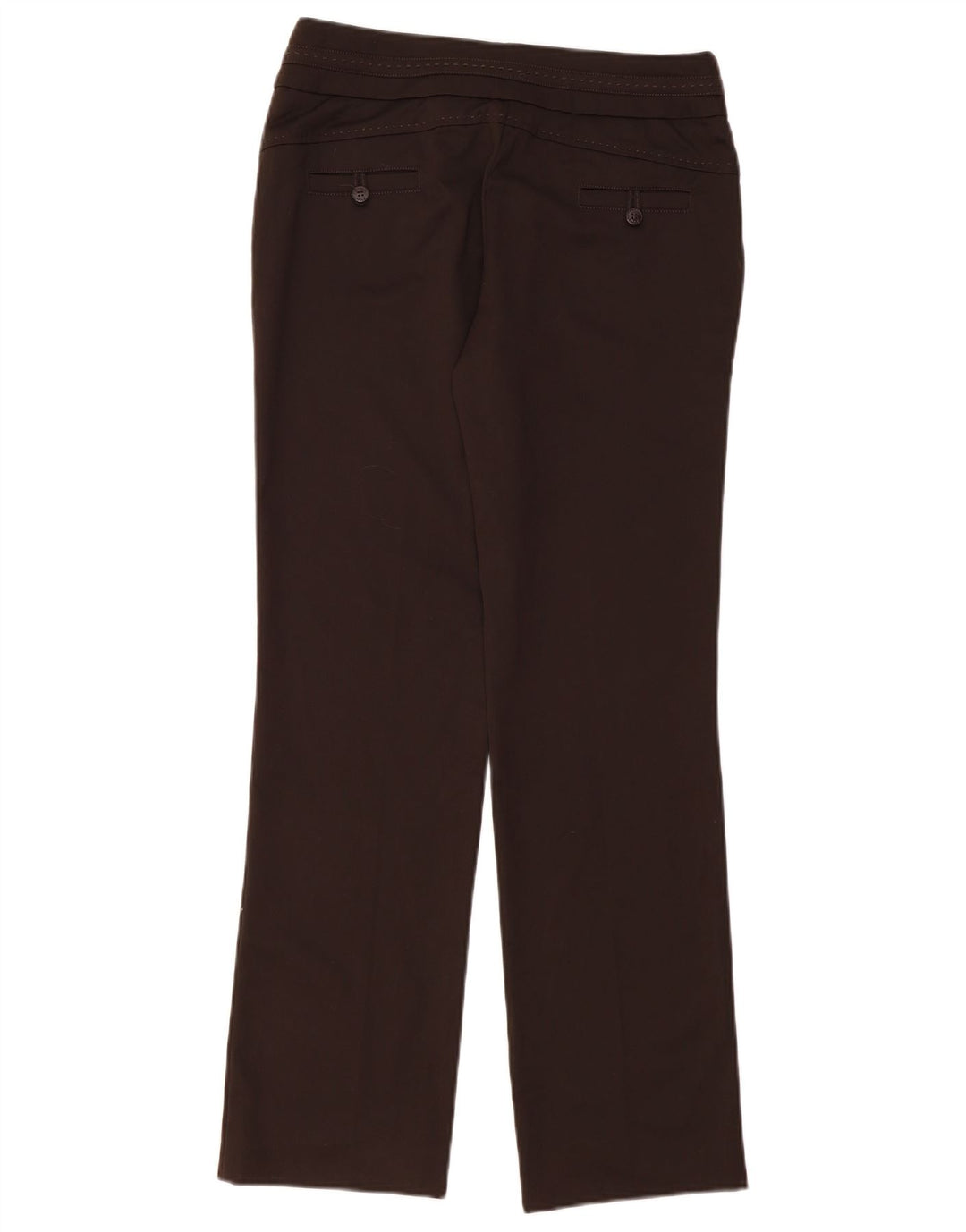 TRUSSARDI Pantalon décontracté bootcut pour femme IT 44 Medium W32 L31 Marron
